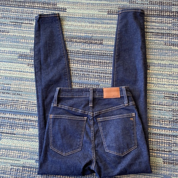 Madewell Curvy High-Rise Skinny Jeans in Orland Wash size 25T - Picture 12 of 13
